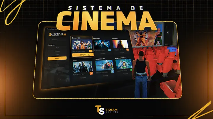 Sistema de Cinema - SCRIPT TioSam Scripts